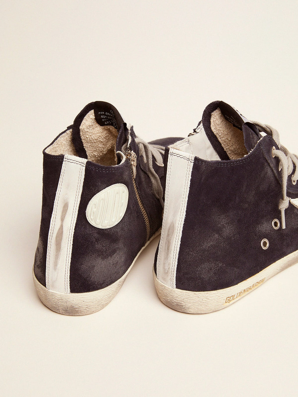 Men's Francy in leather with leather star and heel tab| Golden Goose