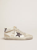 Men's Mid Star white with black star| Golden Goose