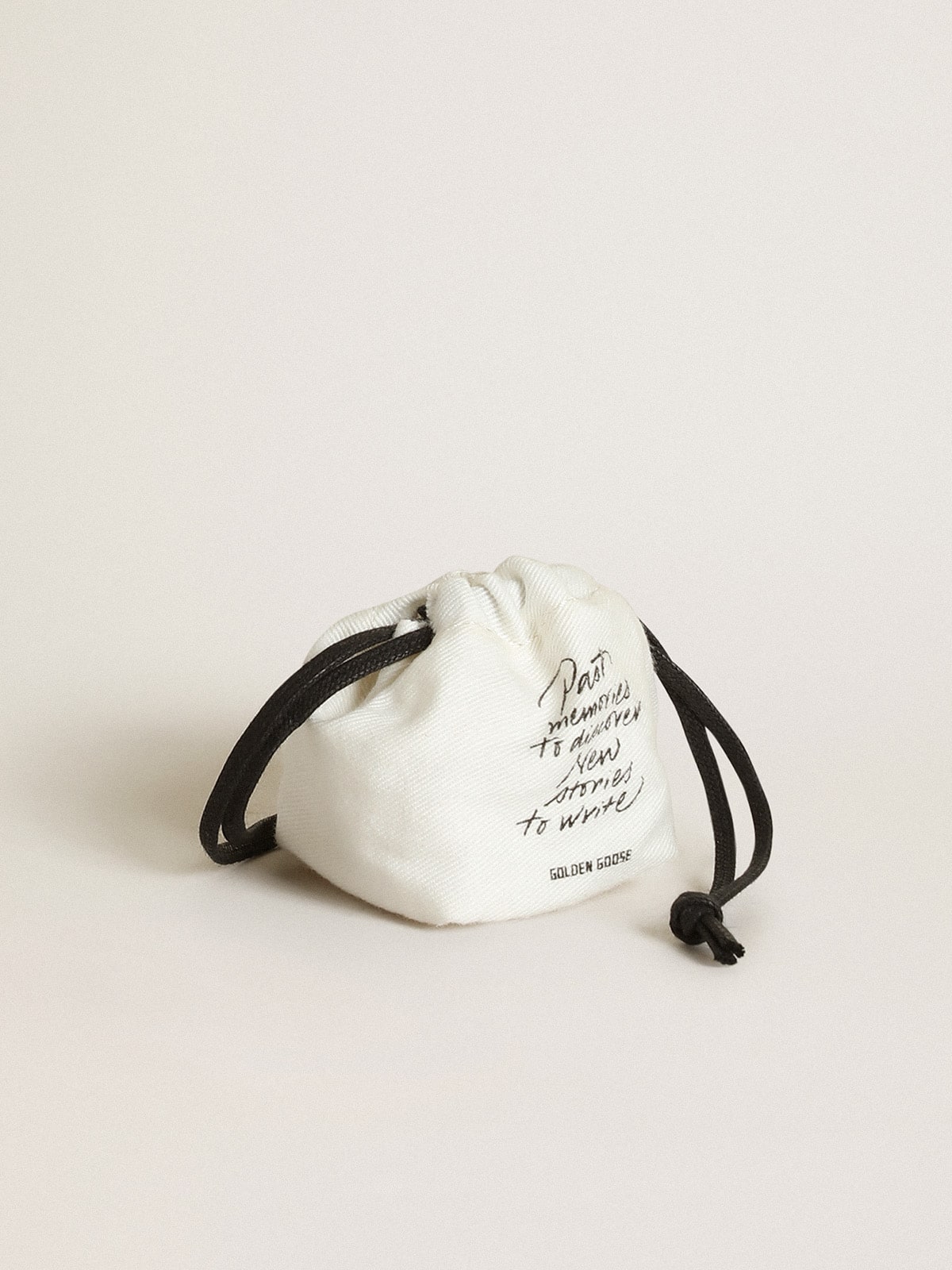 Men's silver color square ring| Golden Goose