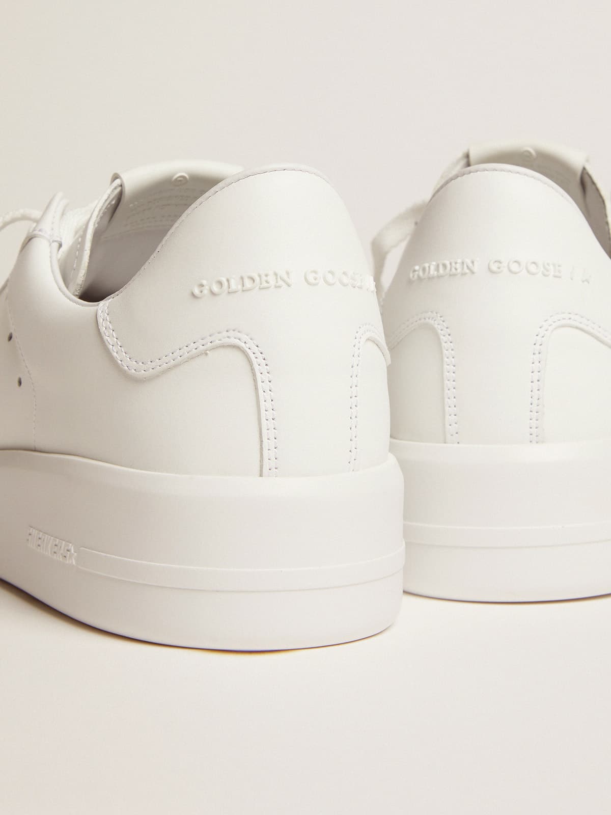 Women's Purestar sneakers in white leather| Golden Goose