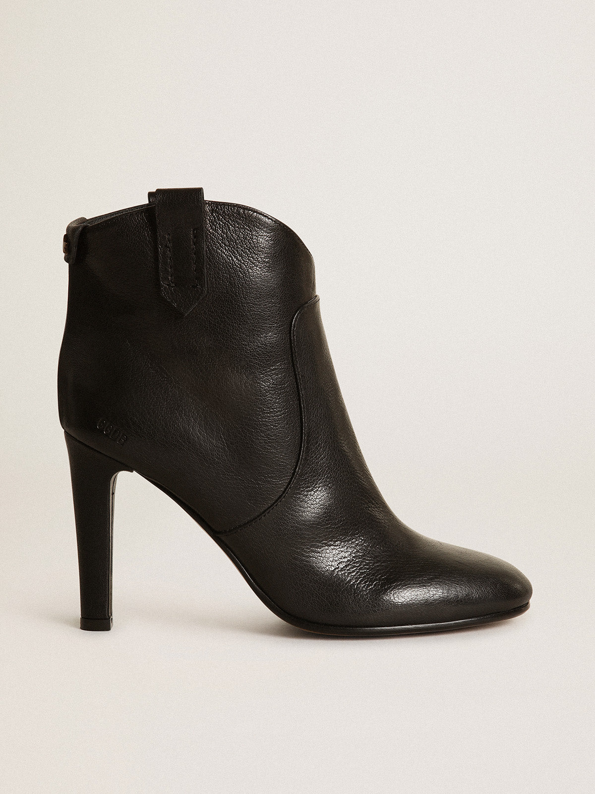 Black leather Kelsey ankle boots| Golden Goose