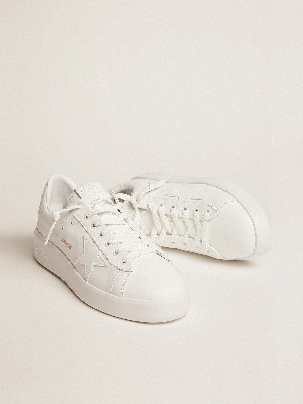 Women's Purestar sneakers in white leather| Golden Goose