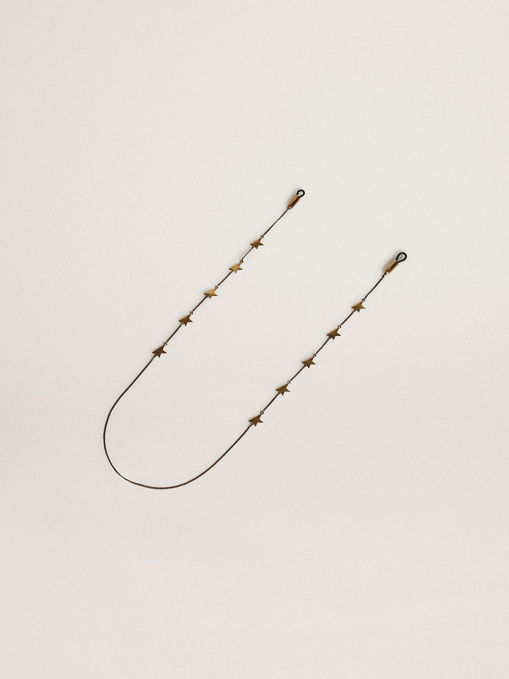 Glasses chain in antique gold color| Golden Goose