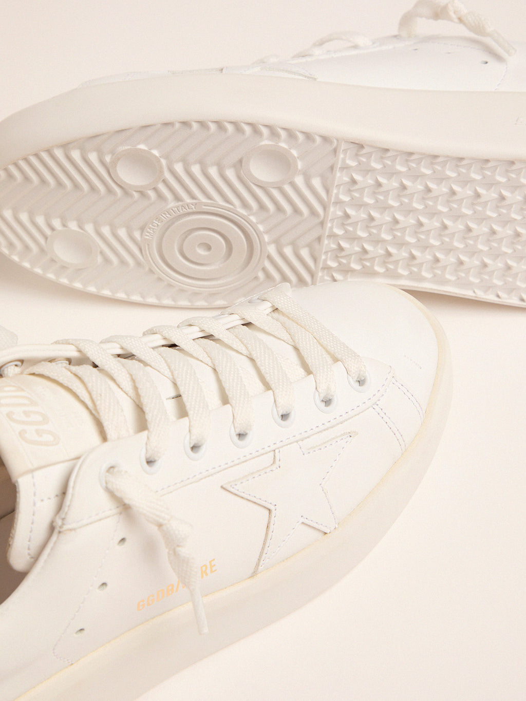 Women's Purestar sneakers with gold-coloured heel tab| Golden Goose