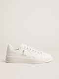 Women's bio-based Purestar with white star and heel tab| Golden Goose