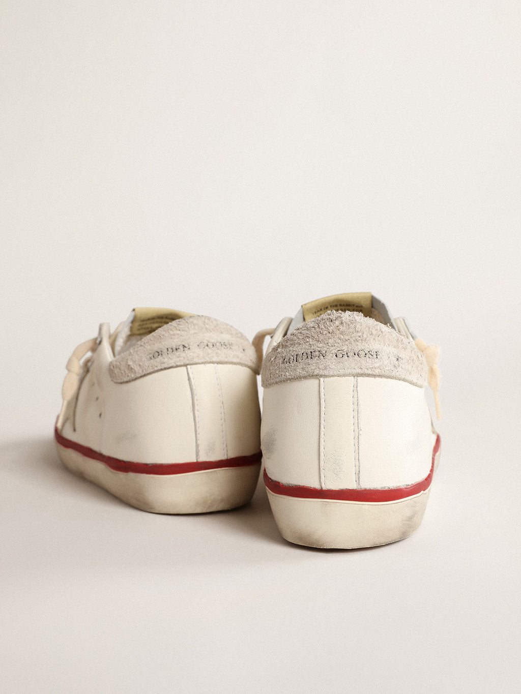 Women's Super-Star LTD CNY in nappa leather with ivory star| Golden Goose