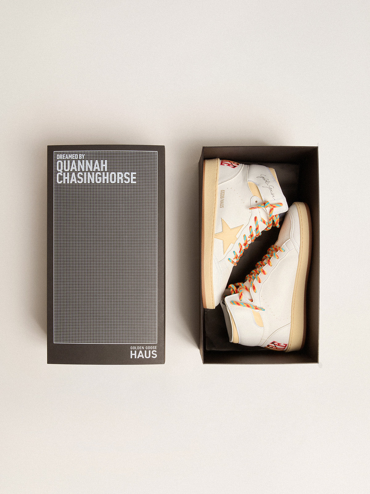 Men's Exclusive HAUS of Dreamers Sky-Star in bio-based material| Golden Goose