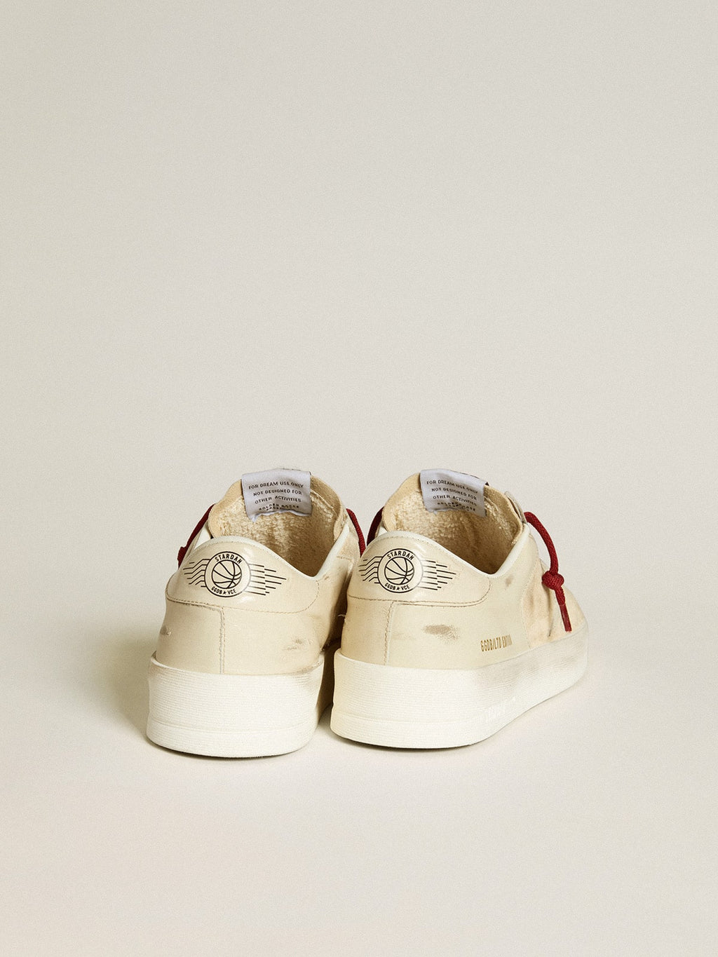 Men's Stardan LTD in suede with patent white leather star and heel tab| Golden Goose