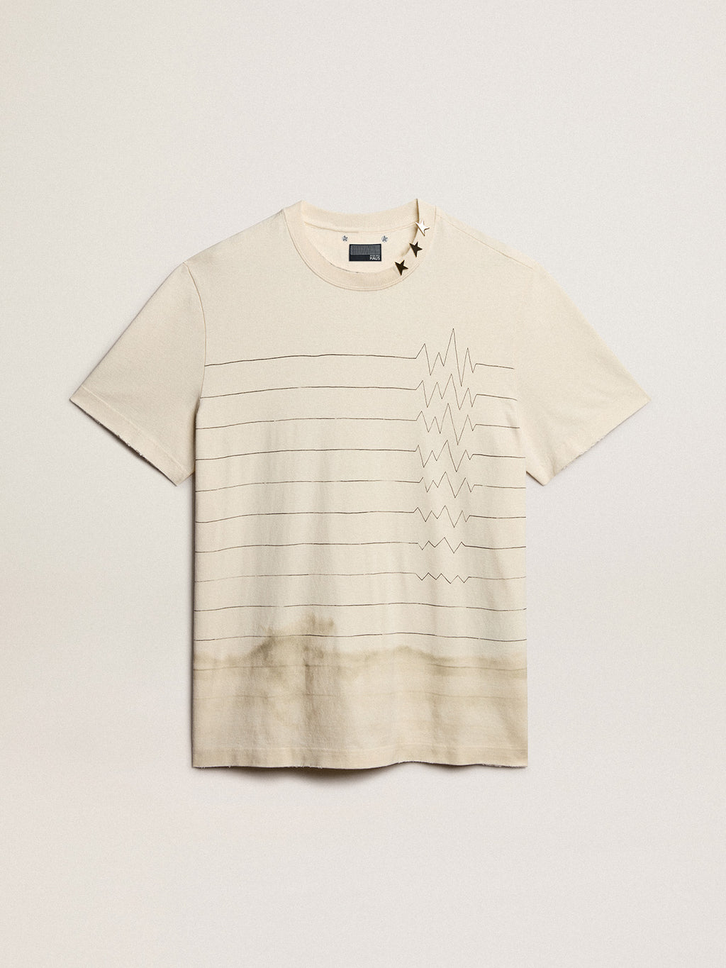Exclusive HAUS of Dreamers women's T-shirt in heritage white| Golden Goose