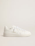 Men's bio-based Purestar with white star and heel tab| Golden Goose