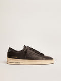 Men's Stardan in total black leather| Golden Goose