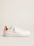 Bio-based Purestar with bronze metallic leather heel tab| Golden Goose