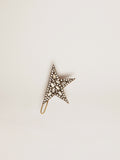 Lace lock with Star clip in antique gold color| Golden Goose