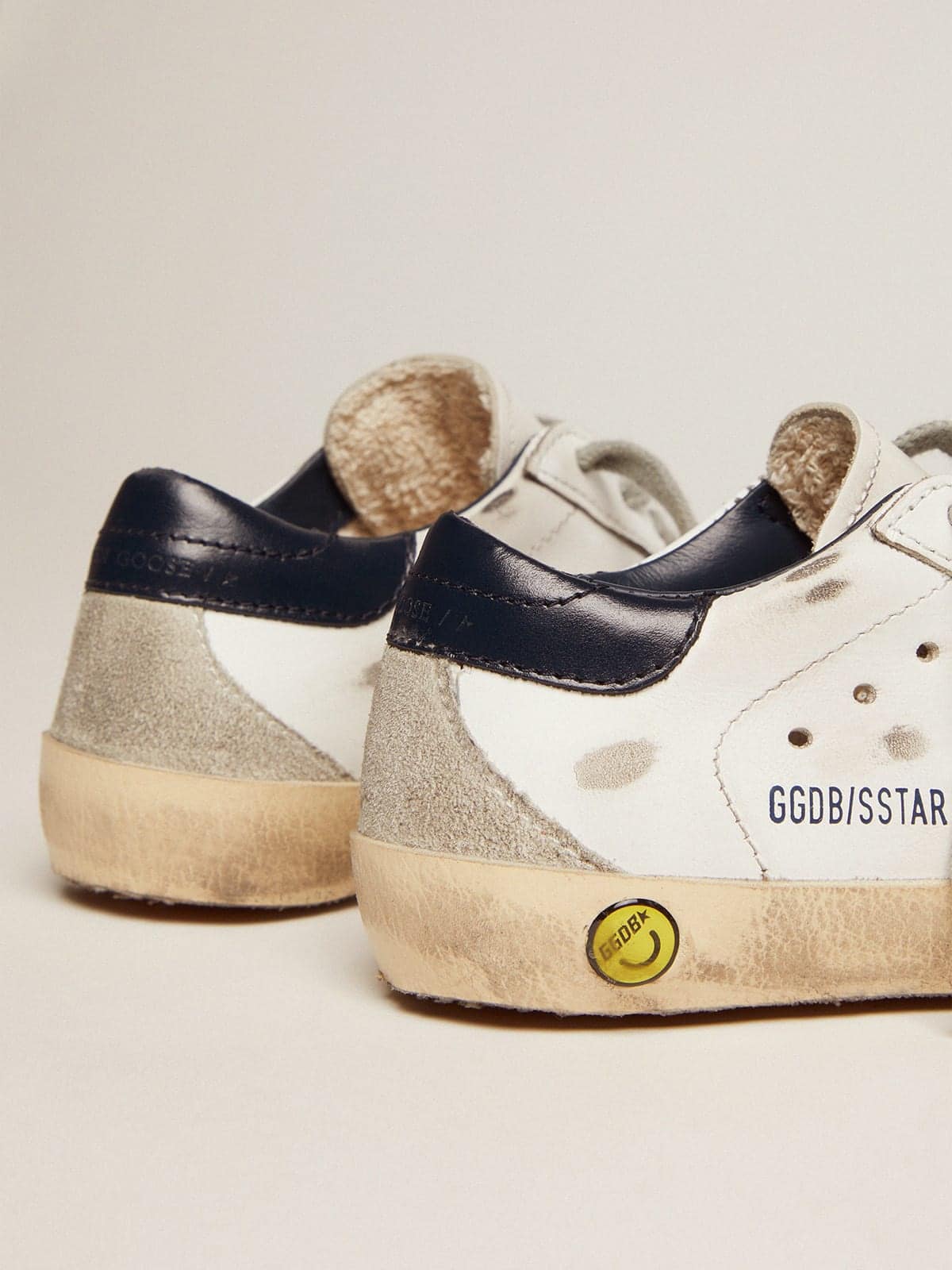 Super-Star Young with suede star| Golden Goose