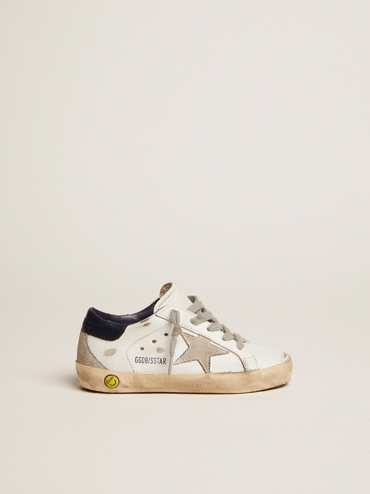Super-Star Young with suede star| Golden Goose