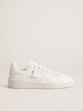 Women's bio-based Purestar with white star and heel tab| Golden Goose