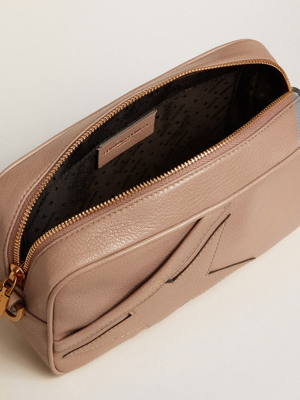 Women's Star Bag in ash-colored leather| Golden Goose