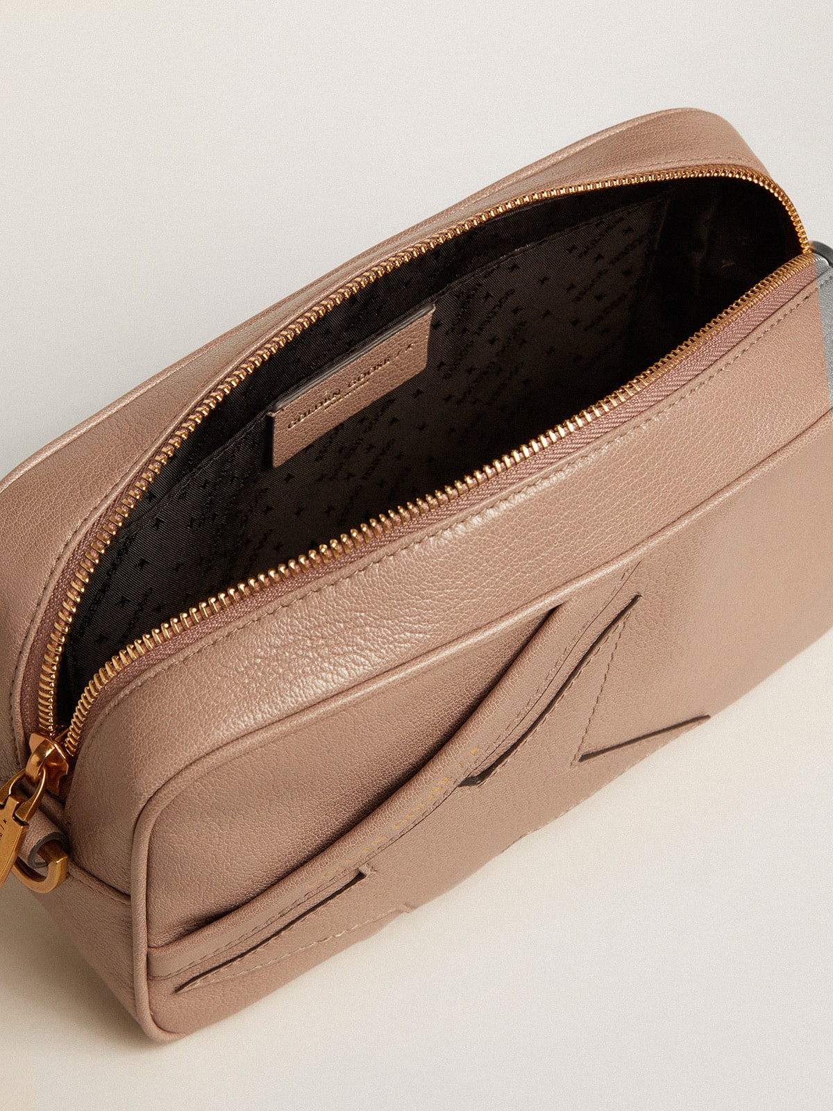 Women's Star Bag in ash-colored leather| Golden Goose
