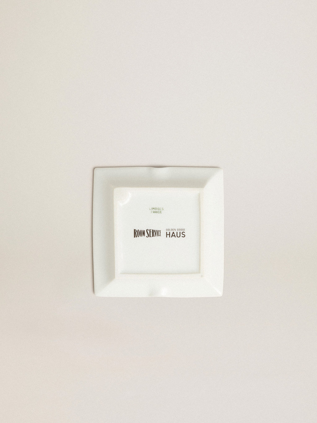 Porcelain plate Dreamed by Room Service HAUS of Dreamers| Golden Goose