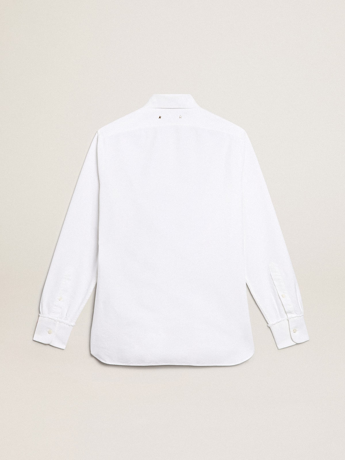 White cotton shirt| Golden Goose